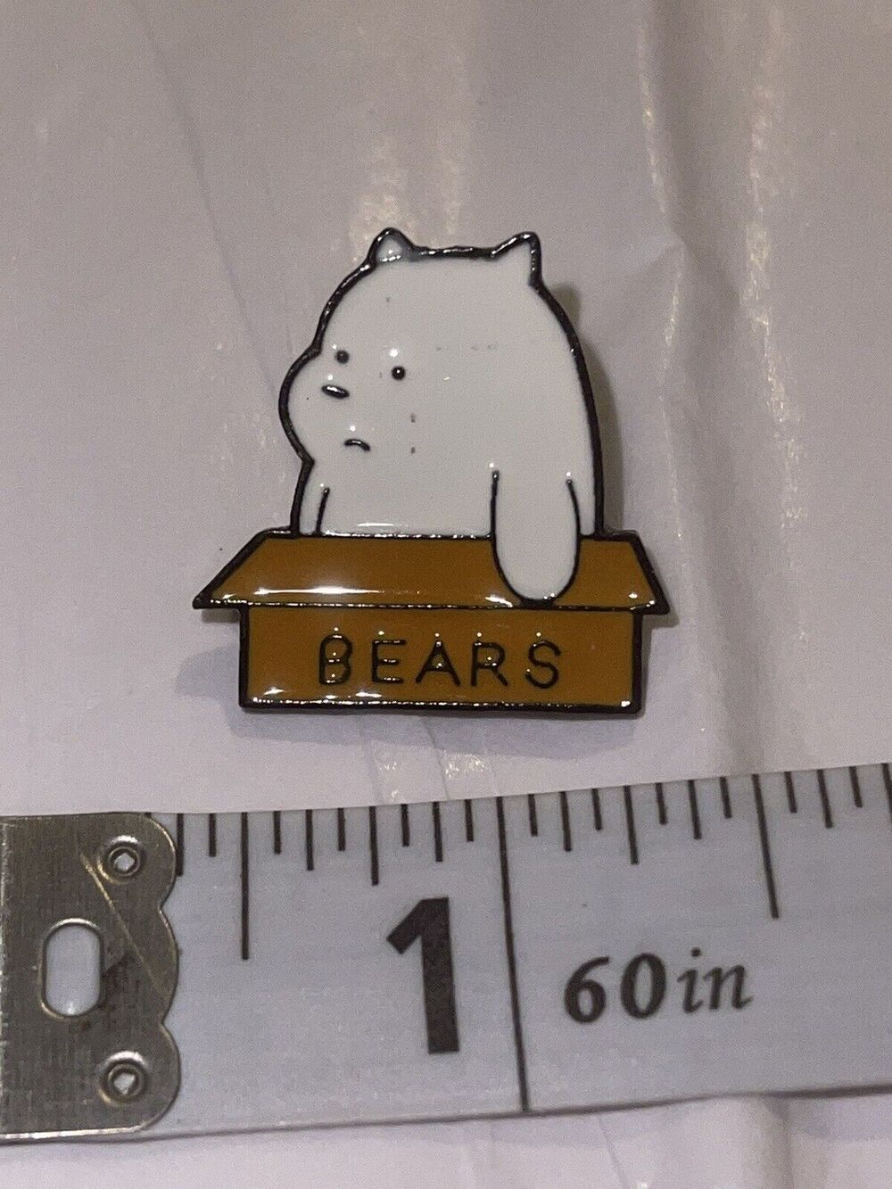 Bear In A Box Bears Pin Brooch